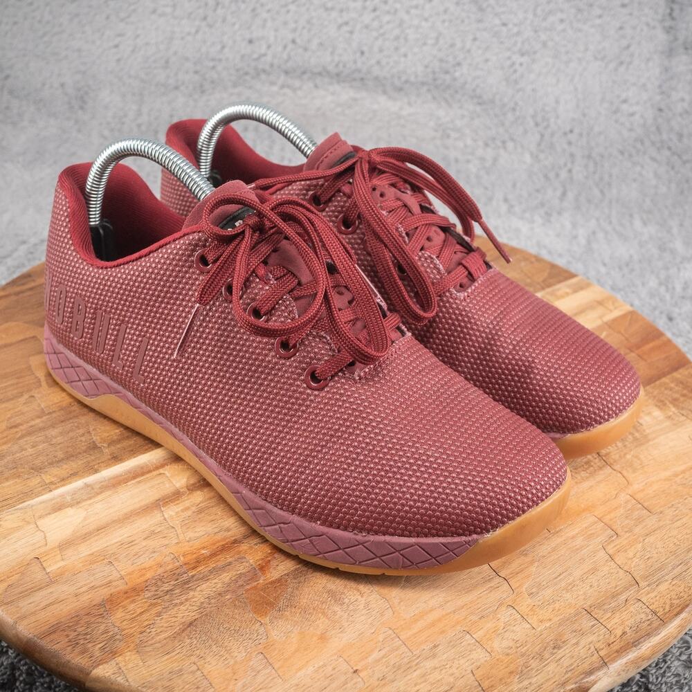 Nobull Gum Trainer Sneaker Shoes Mens 8‎ Womens 9.5 Cabernet